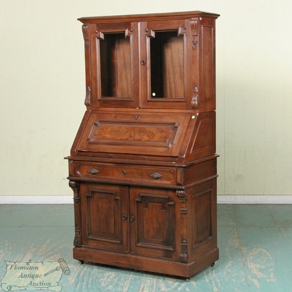 1870 Renaissance Victorian slantlid ladies secreta