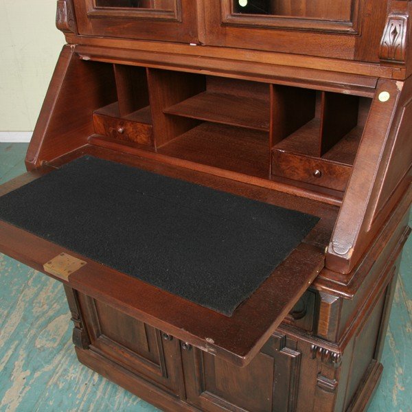 1870 Renaissance Victorian slantlid ladies secreta - 2
