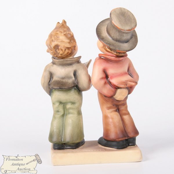 Hummel Figurine, "Duet", 130, 5"t, mark-#5. Good c - 3