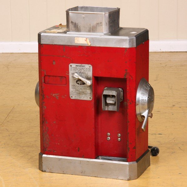 152 Mid 1900 commercial grade coffee grinder, "Hobart, May 02, 2008