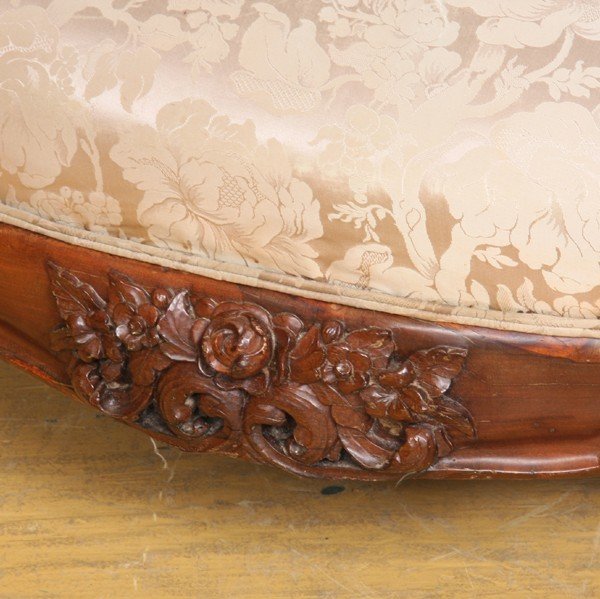 Mid 1800 laminated sofa, J H Belter, NYC, Rosalie - 2