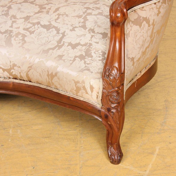 Mid 1800 laminated sofa, J H Belter, NYC, Rosalie - 3