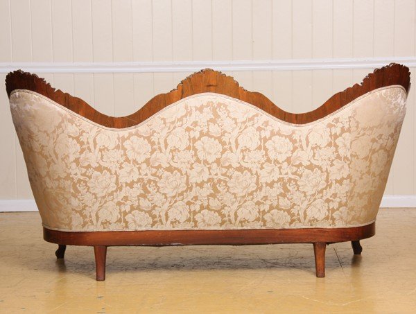 Mid 1800 laminated sofa, J H Belter, NYC, Rosalie - 7