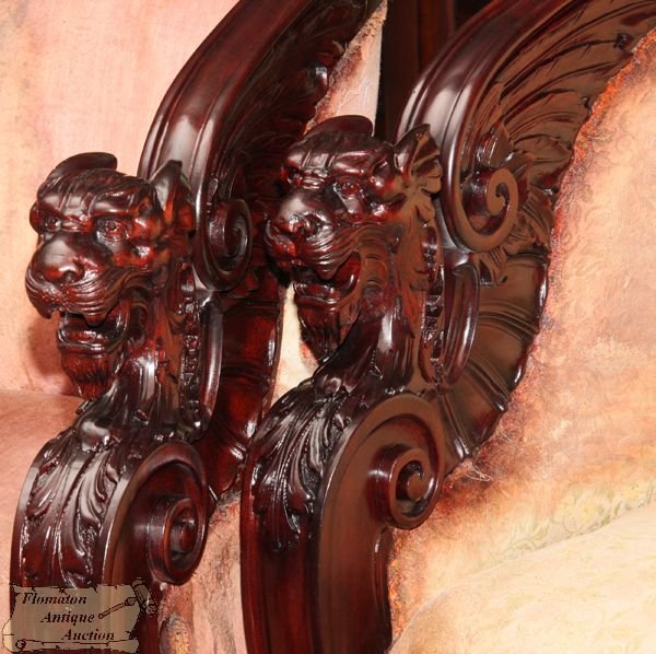 3 pc parlor set, Karpen, Horner style - 7