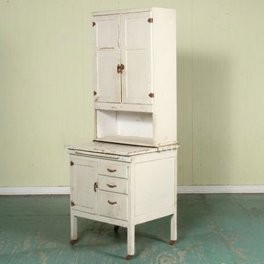 1193 Unusual Small Early 1900 Hoosier Cabinet 27 W D Feb 03