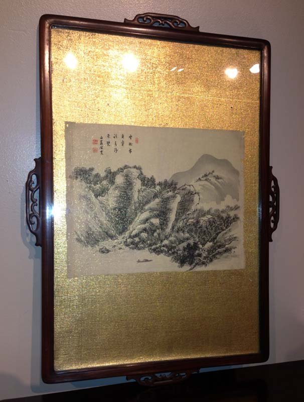 Chinese Rosewood Picture Frame: Item No.0/12855MaterialRosewoodAgeEarly 1900SizeW 19 1/2 x D 3/4 x H 27 1/2 inches
