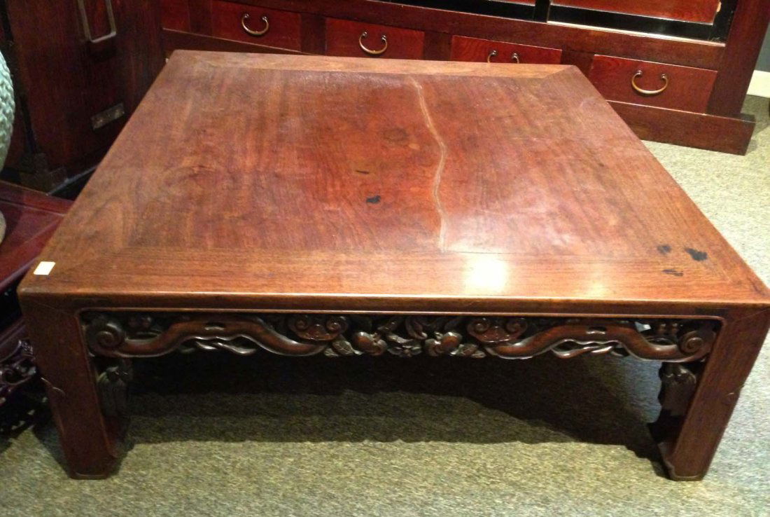 Chinese Low Table: Table size:W 36 1/8 x D 36 1/4 x H 12 3/4 inch= W 88.2 x D 88.81 x H 31.24 CM