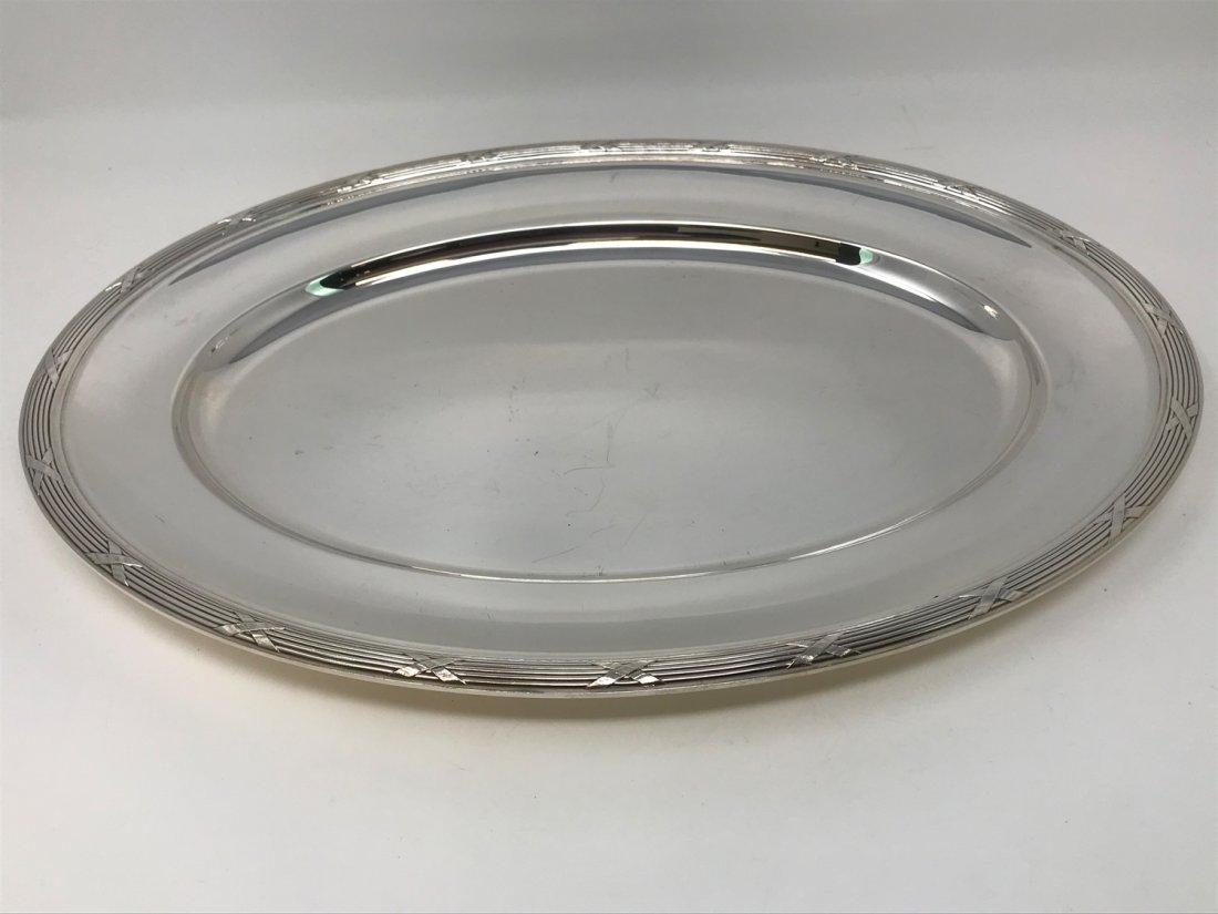 Christofle France Large Oval Silver Plated Platter (1 of 5)
