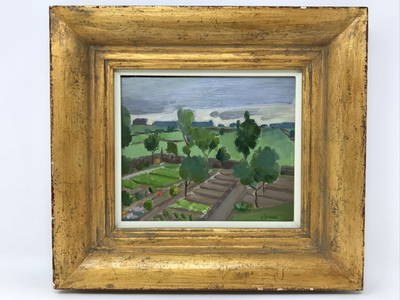 Marc Aurel Fortin 1888-1970 Vue du Mon Jardin