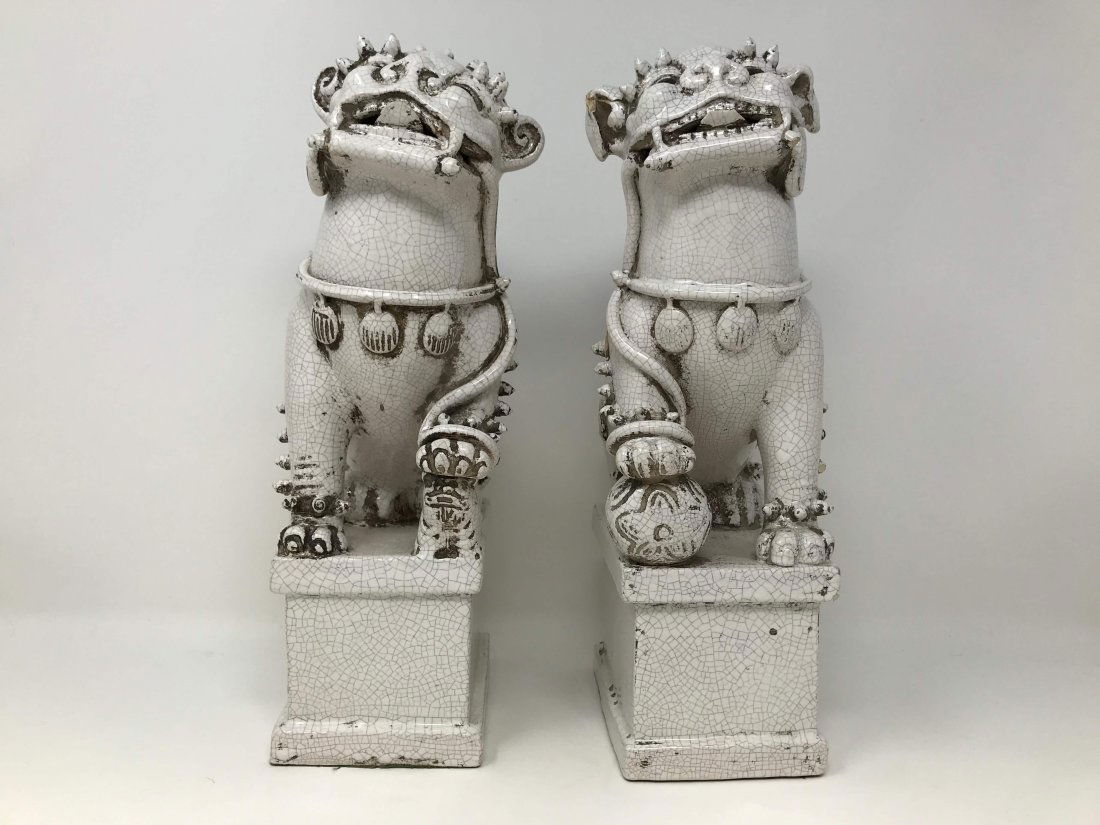 Ugo Zaccagnini 1868-1937 Ceramic Food Dogs (1 of 10)