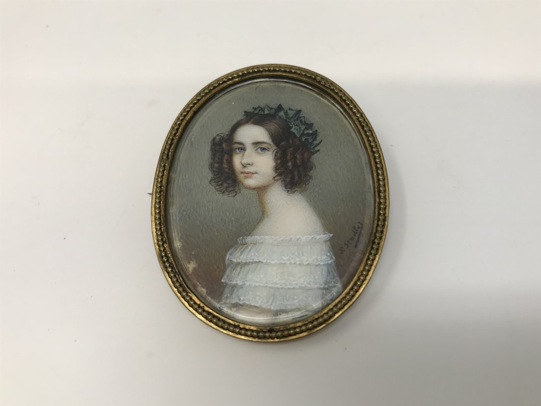 Princess Alexandra V. Bayern Miniature Portrait (1 of 4)