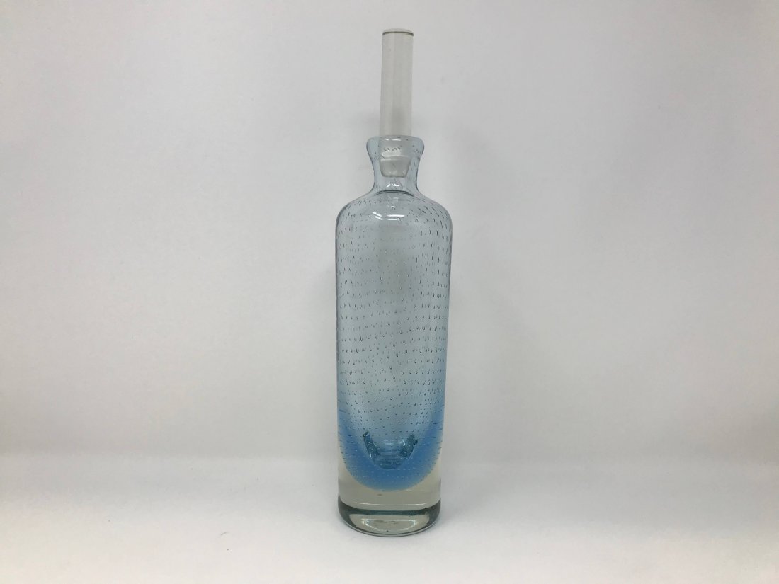 1950 Czech Harrachov Bicolor Bottle (1 of 4)