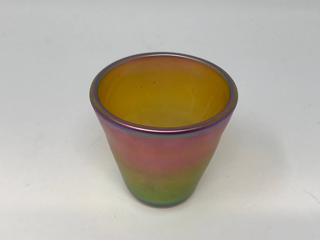 Tiffany Studios New York Iridescent Cup (1 of 4)