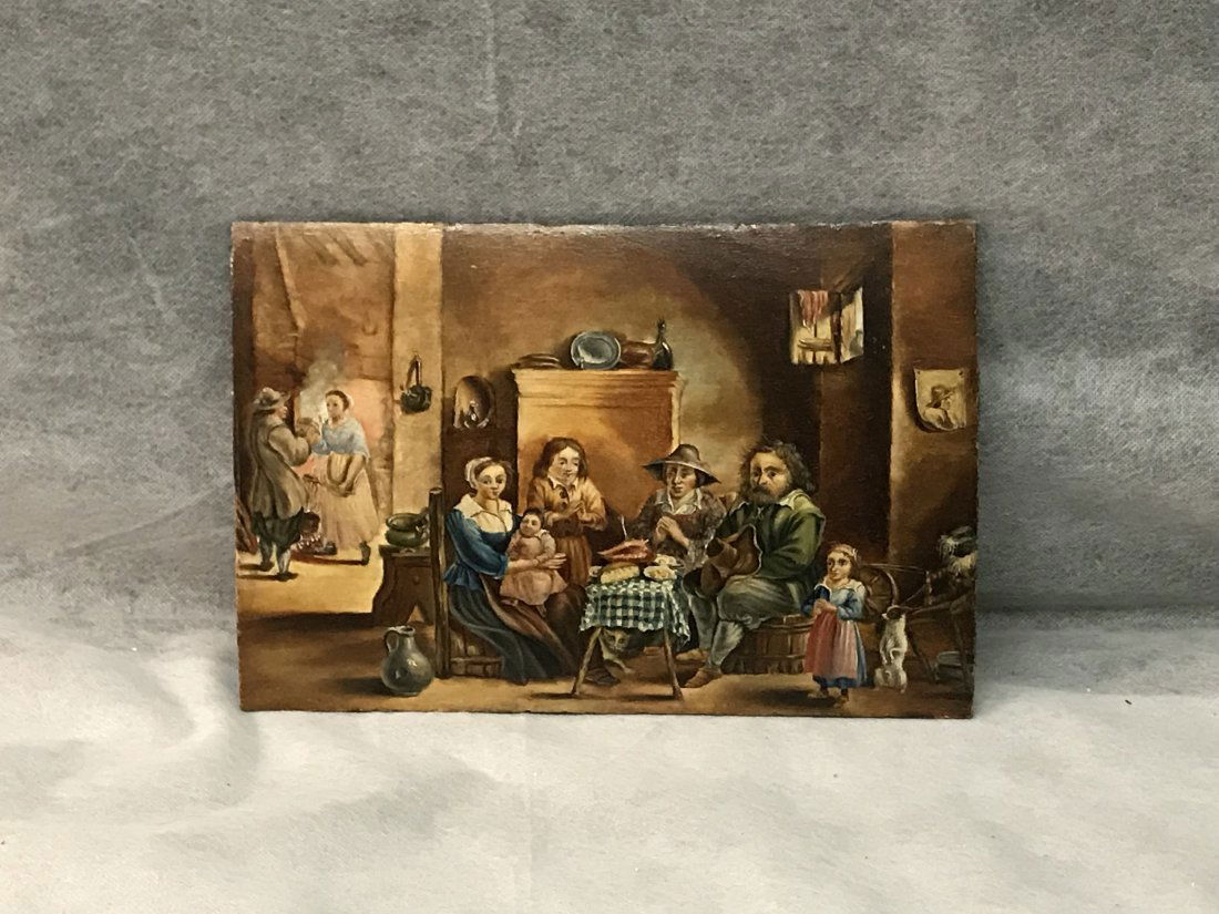 Dutch 17th c Interior Scene School of David Tenier (1 of 7)