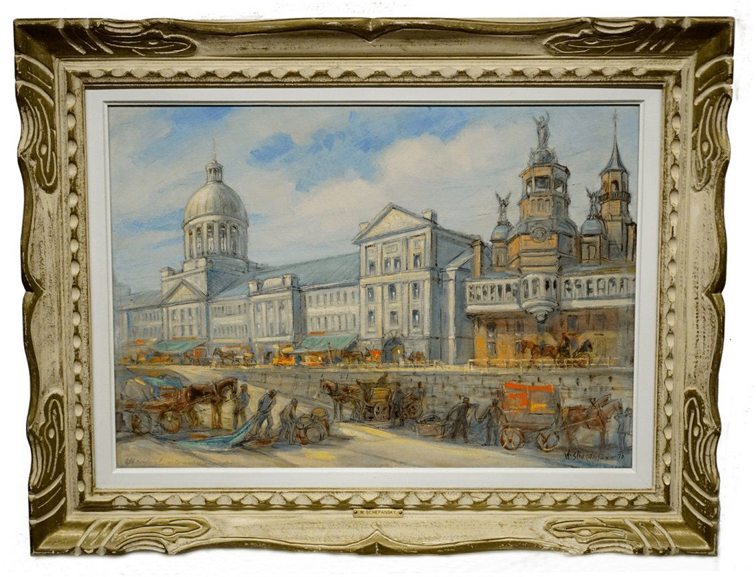 Wladimir Shepanski Old Montreal Painting (1 of 8)