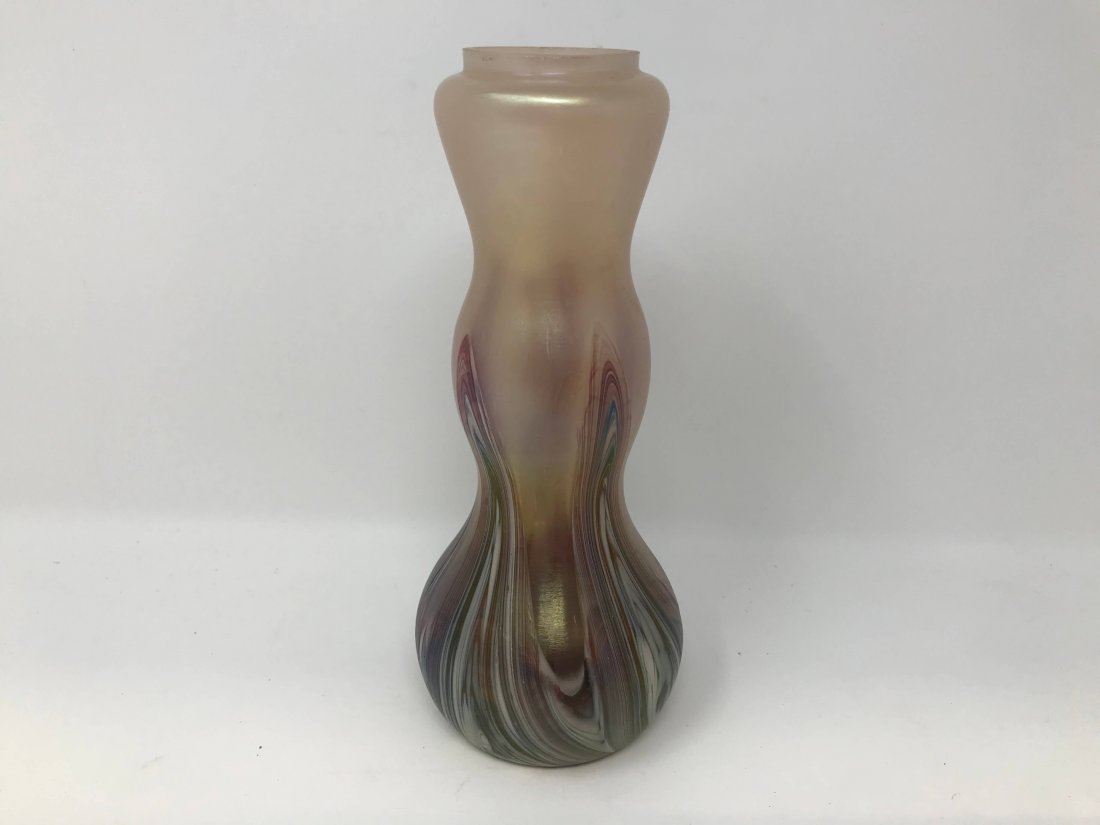 Czech Loetz Iridescent Vase (1 of 5)