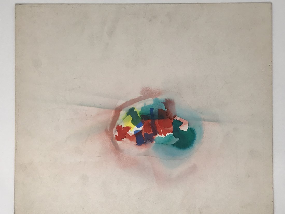 Claude Dulude Watercolor Abstraction (1 of 3)