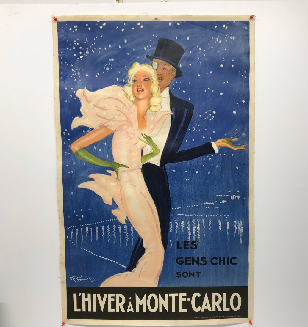 Jean Gabriel Domergue 1889-1962 L'Hiver a Montecarlo (1 of 9)
