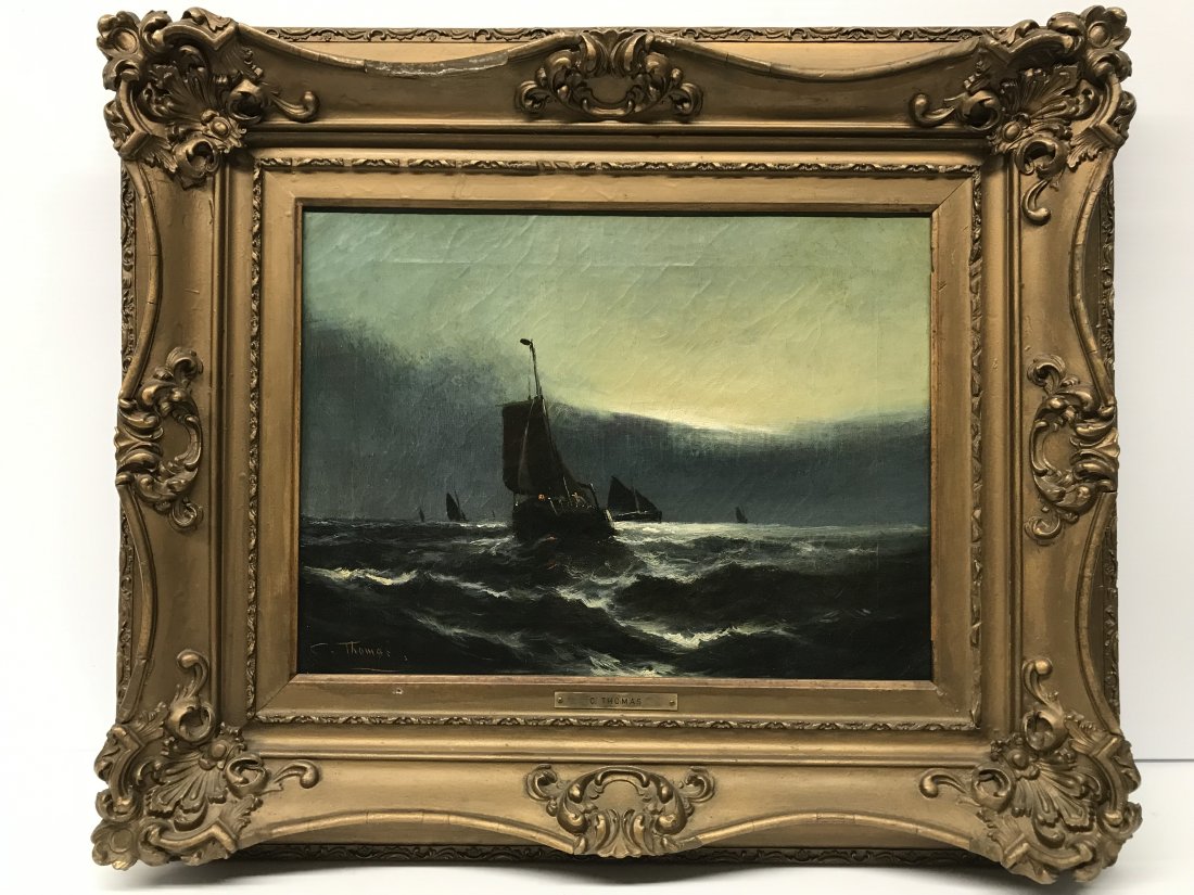 Thomas Charles 1827-1892 Seascape (1 of 5)
