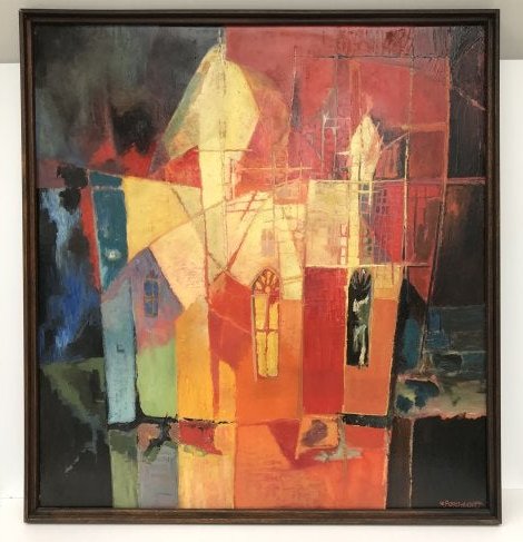 William Perehudoff 1919-2013 Untitled Painting (1 of 9)