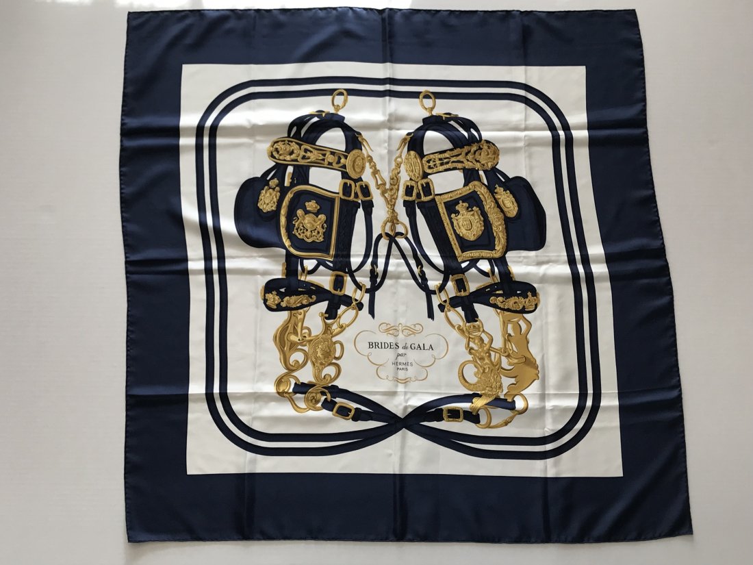 Vintage Hermes Brides de Gala Silk Scarf (1 of 5)