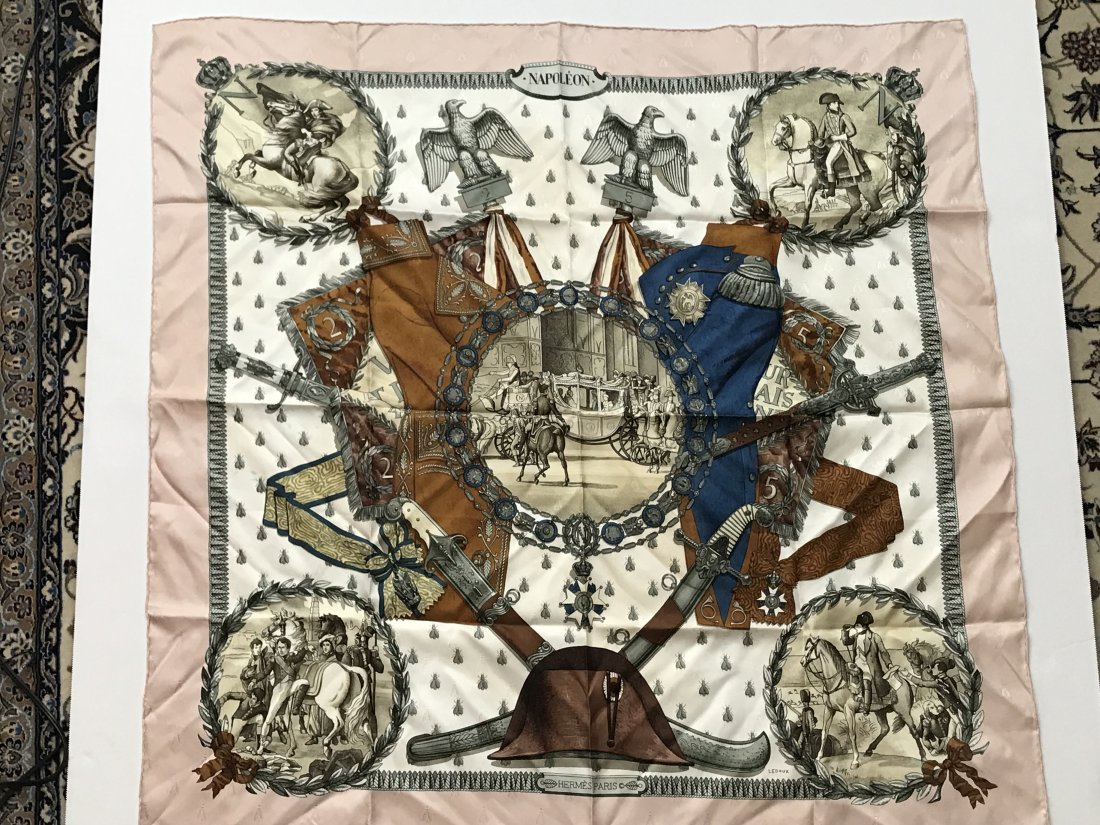 Hermes Vintage Napoleon Silk Scarf (1 of 5)
