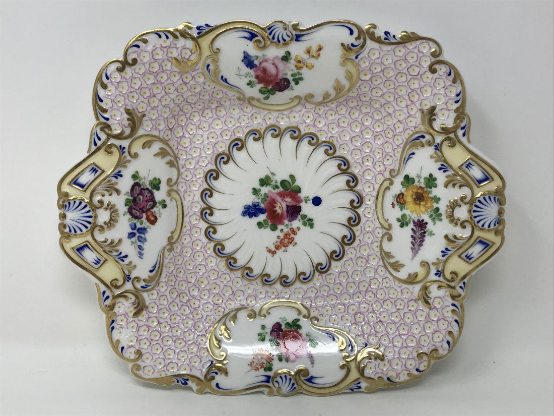 H & Amp R. Daniel Mayflower Pattern Plate