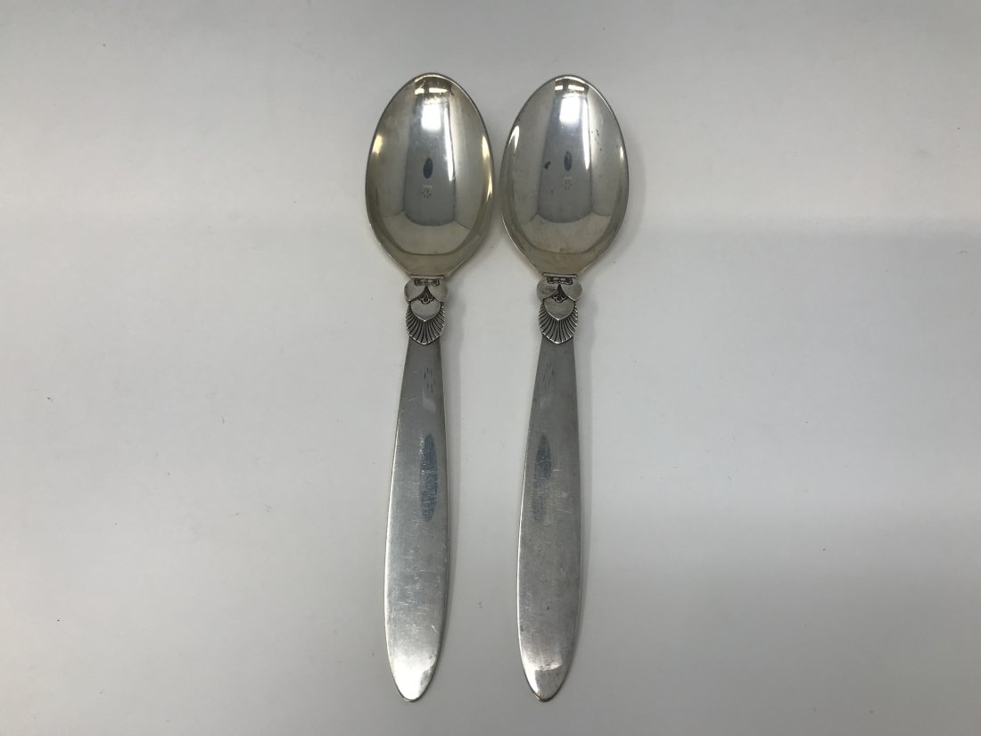 Georg Jensen Cactus Spoons Albertus Gundolph Design (1 of 3)