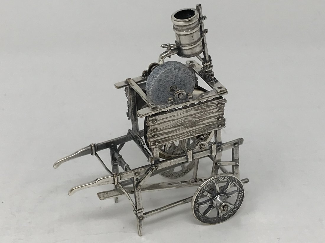 Gianfranco Sacchetti Italy 925Silver Mini Knife Grinder (1 of 5)