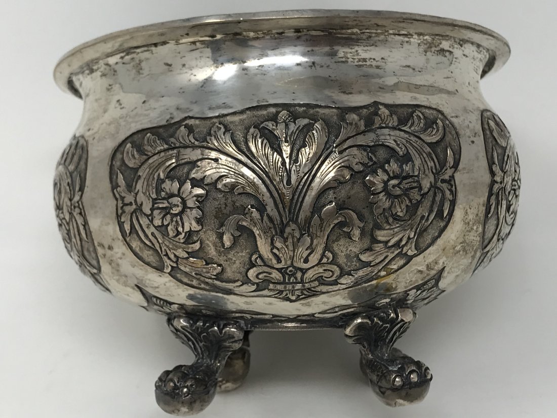 17-18th Century Germany Solid Silver Footed Bowl (1 of 7)