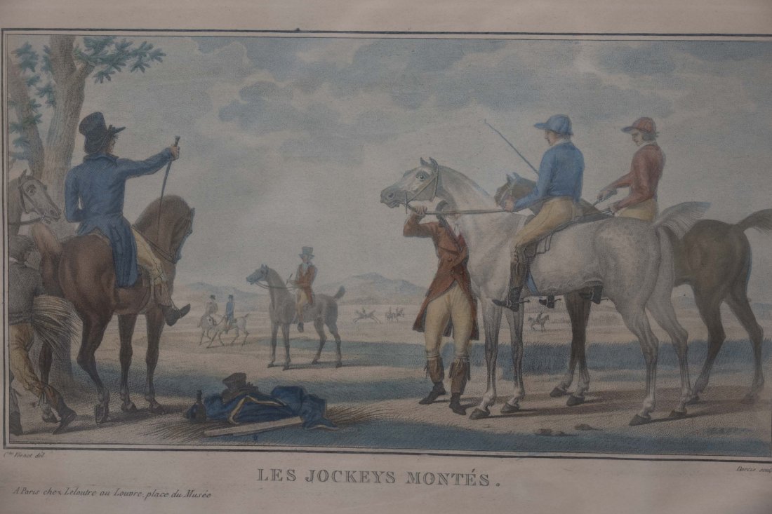 Carle Vernet 1758-1830 Les Jockeys Montes (1 of 7)