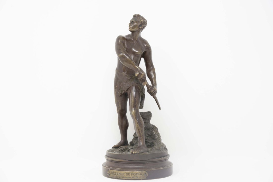 Adrien Etienne Gaudez 1845-1902 Bronze Sculpture (1 of 9)