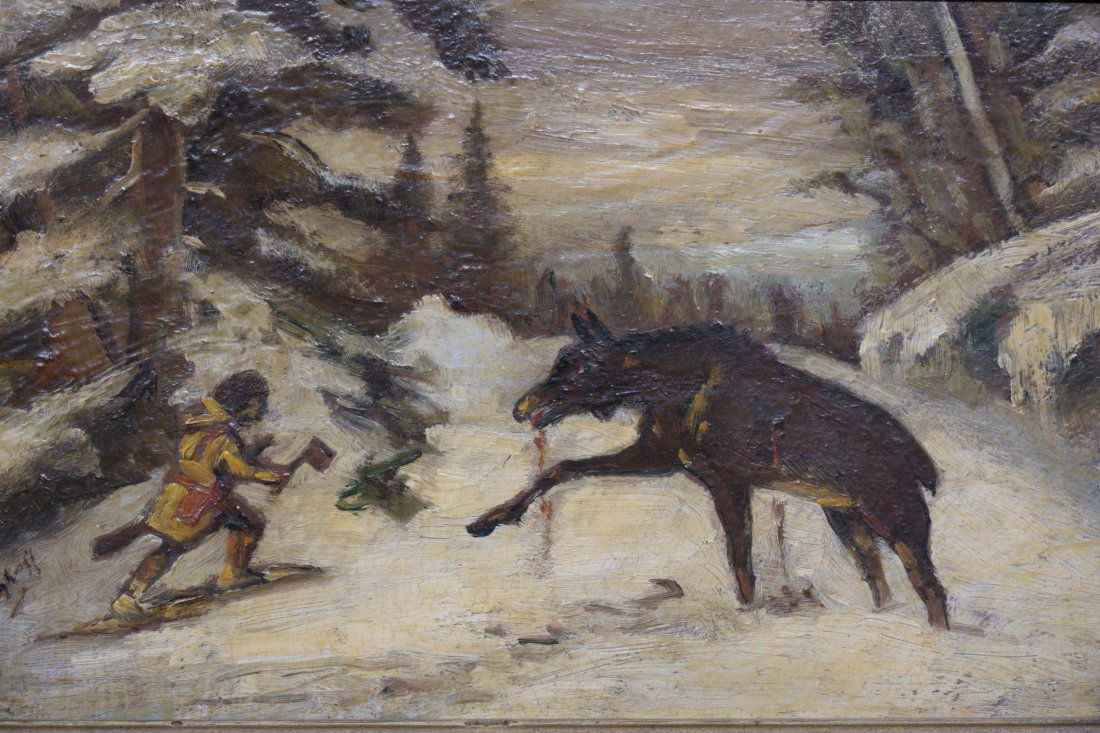 After Cornelius David Krieghoff,End of the Hunt (1 of 11)