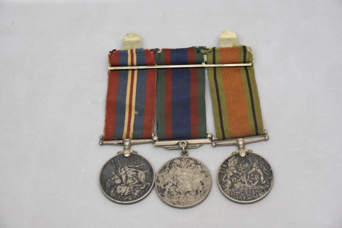 Set of Three WW2 Medal George VI Canadian (1 of 2)