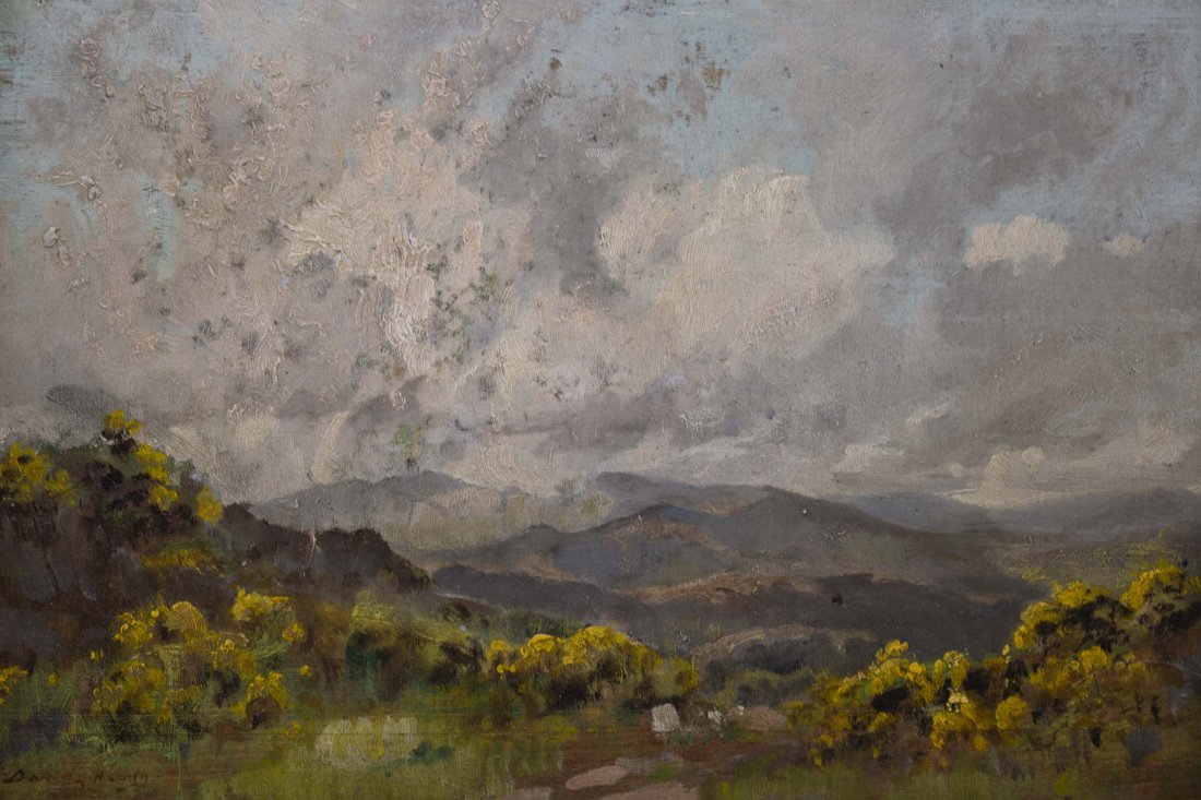 Scottish Highland Signed Painting (1 of 9)