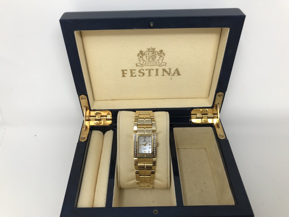 Festina women's store diamond watch