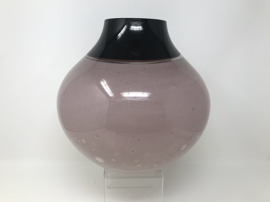 Altredo Barbini Murano Vase Signed (1 of 4)