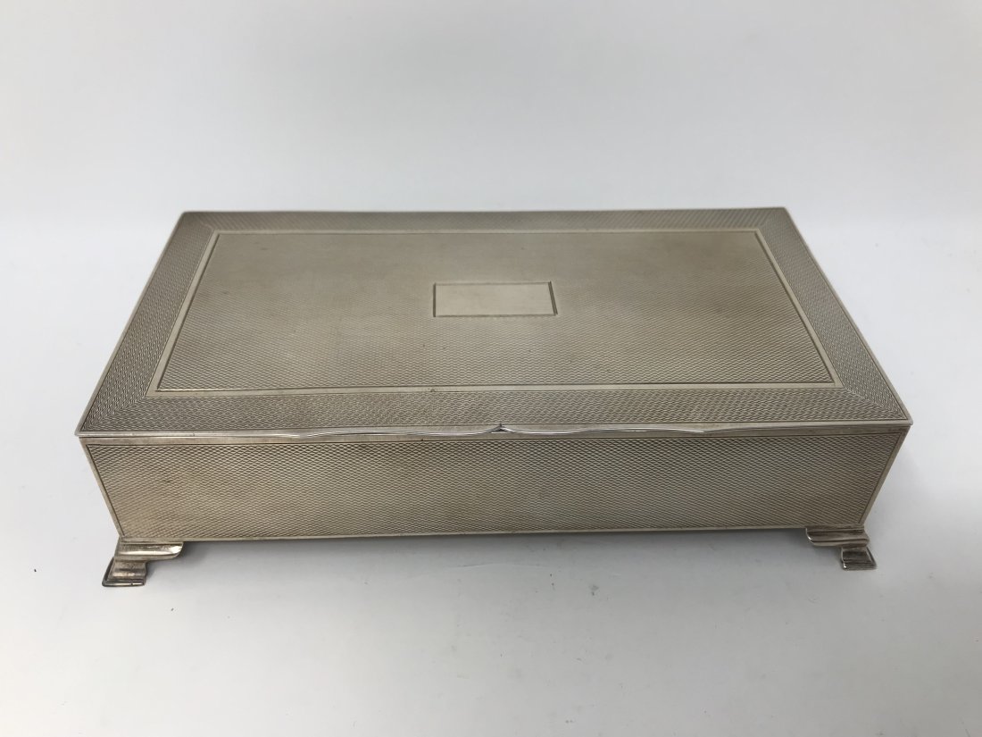 Birmingham 1929 Sterling Silver Jewelry Box (1 of 5)