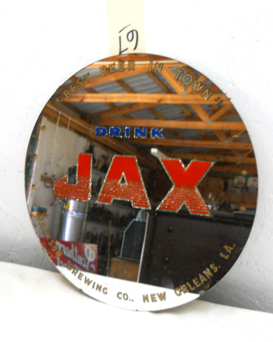 Jax Beer Wall Mirror Nov 15 2014 George L Vaught In Texas