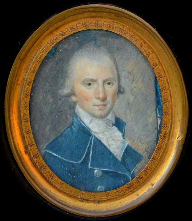 Miniature of a Colonial Man (1 of 2)