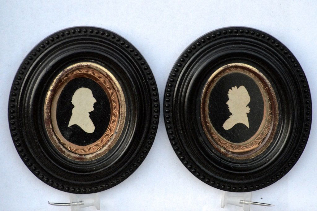 Pair of Miniature Silhouettes (1 of 2)