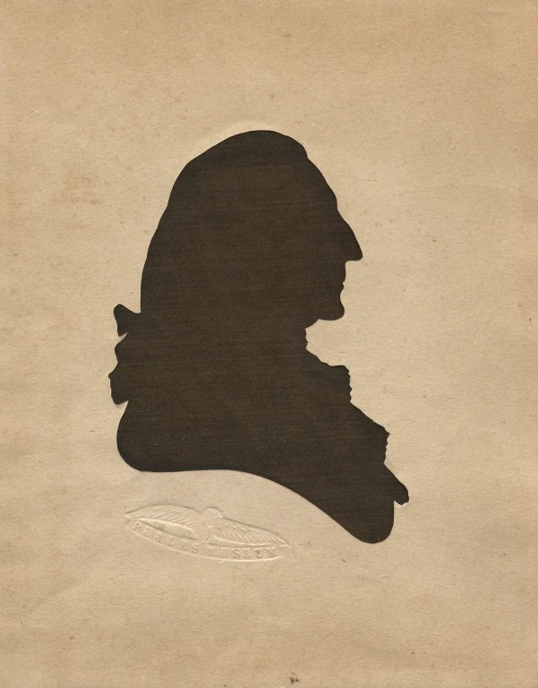 Silhouette of Baron Von Steuben (1 of 4)