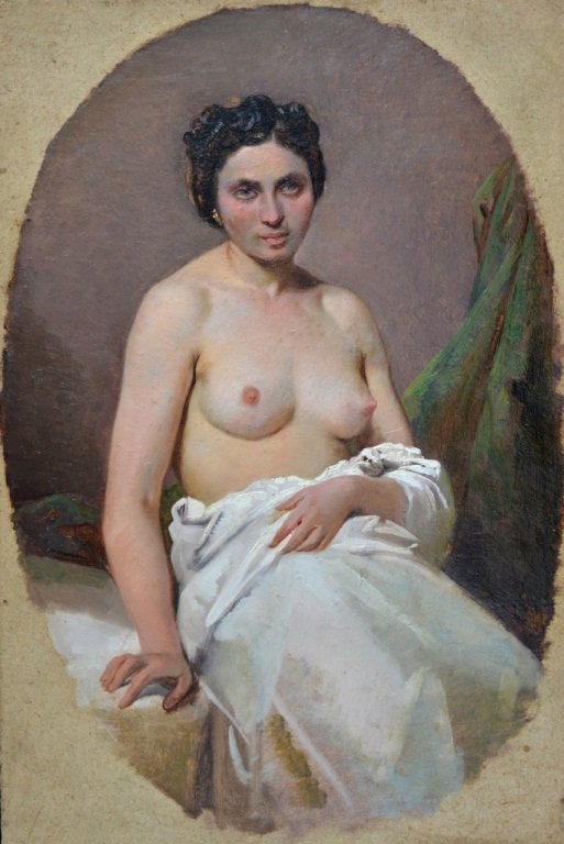 Circle of Corot Figure Study of Agostina Segatori (1 of 4)