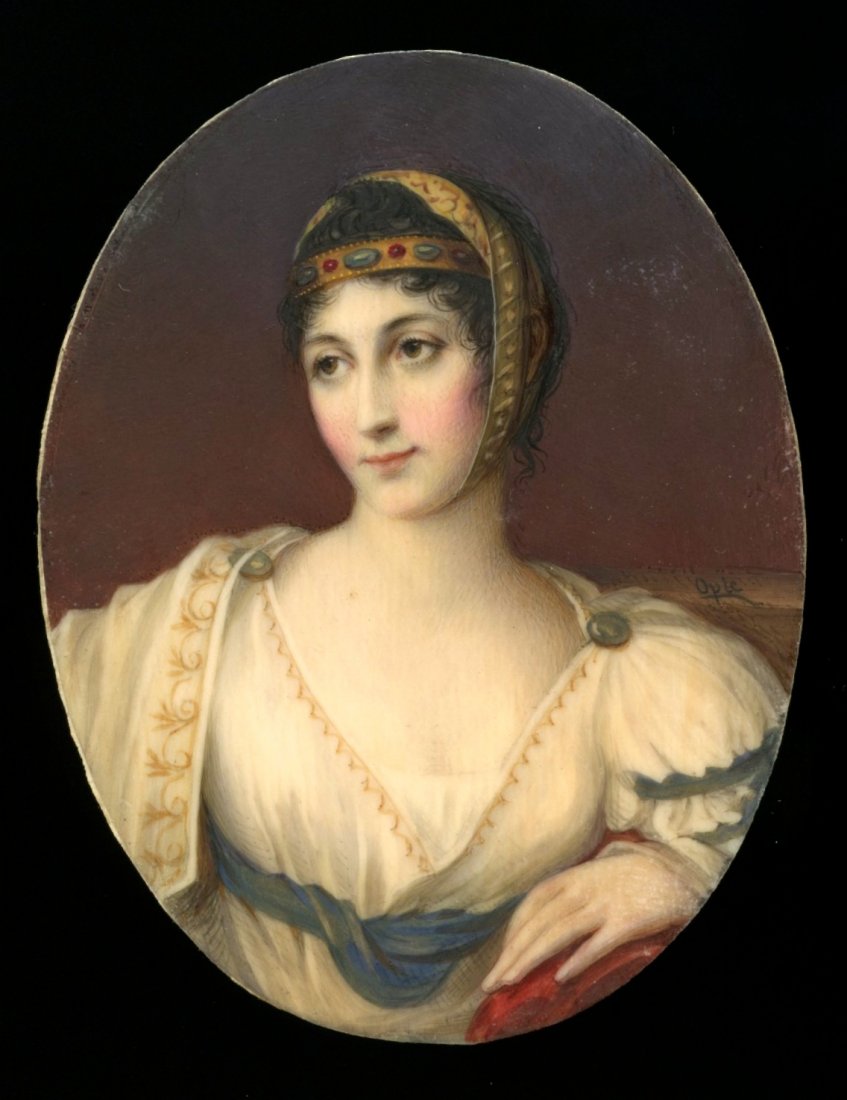 Miniature of Pauline Bonaparte signed Opie (1 of 5)