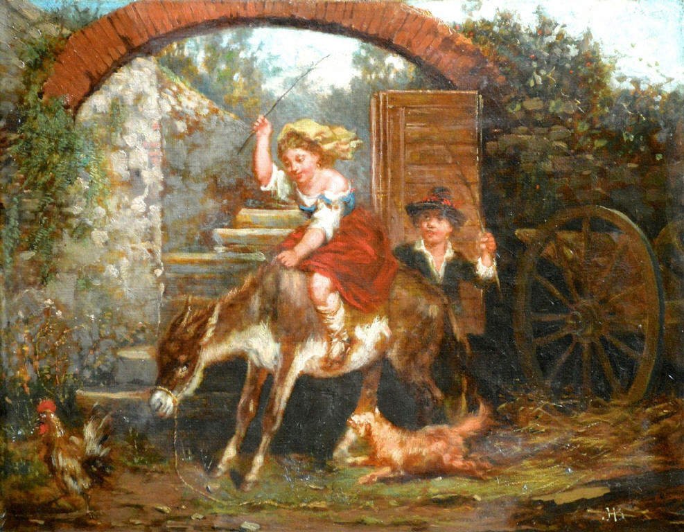 James Henry Beard (1811-1893) Genre Scene (1 of 5)