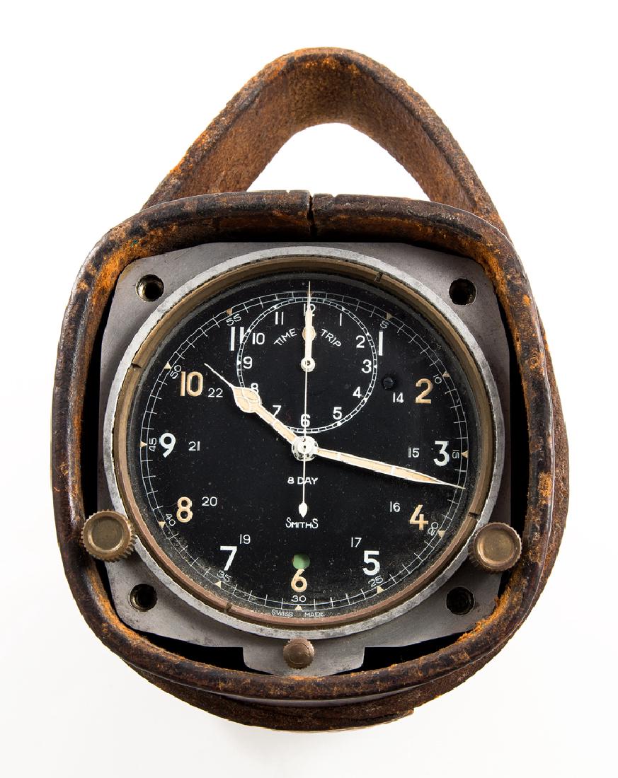 CHRONOGRAPH COCKPIT CLOCK R.A.F. Smiths/Jaeger (1 of 1)