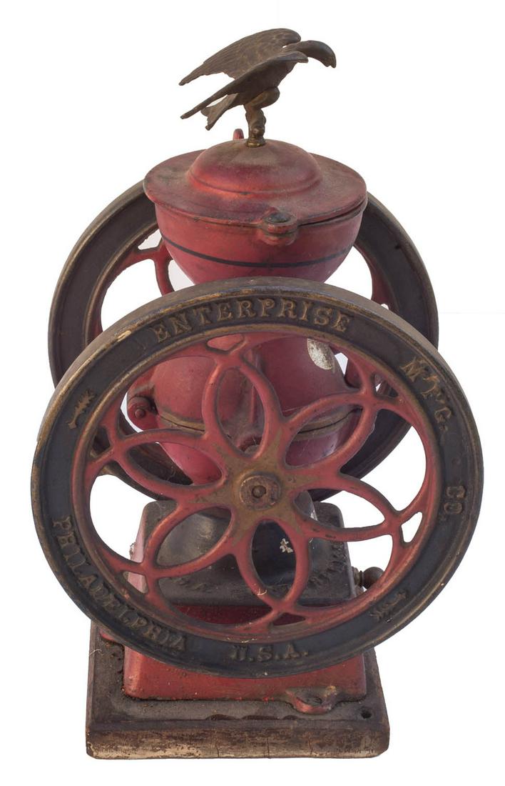 COFFEE GRINDER "Enterprise Mfg. Co., Philadelphia, Feb 22, 2020