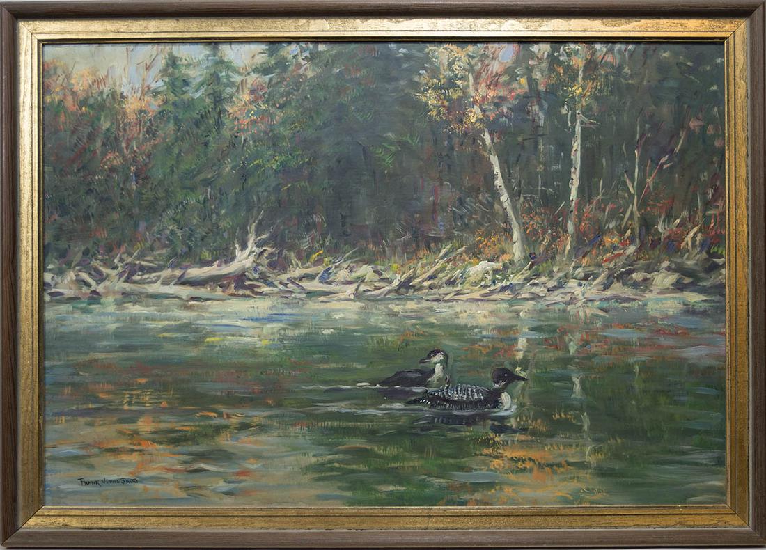 OIL ON BOARD BY FRANK VINING SMITHTitled on reverse (1 of 3)