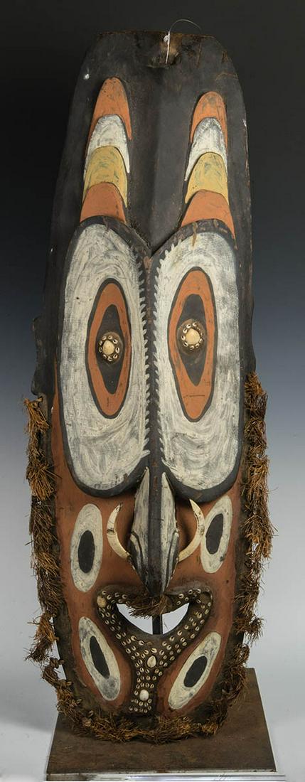 NEW GUINEA HOUSE POSTSepik River, New Guinea carving, (1 of 1)