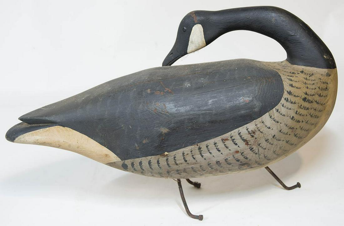 CANADA GOOSE DECOYPreening, Prince Edward Island (1 of 3)